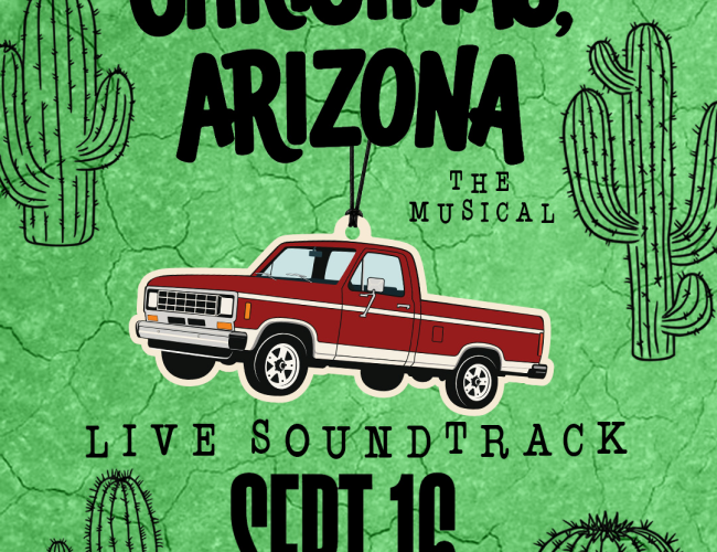 Event poster for Christmas, Arizona The Musical: Live Soundtrack