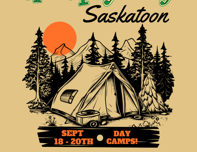 Camp Fyrefly Saskatoon from September 18th to 20th. This is a day camp at St. Martin United Church and camper & volunteer applications are open now. Link in instagram bio.