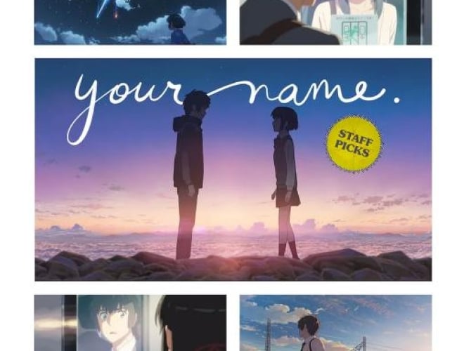 Image stills from the movie Your Name.