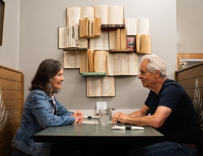 Couple at Living Sky