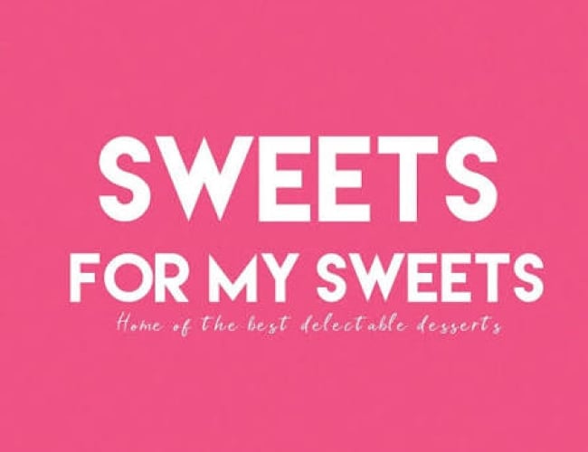 Sweets for my sweets logo