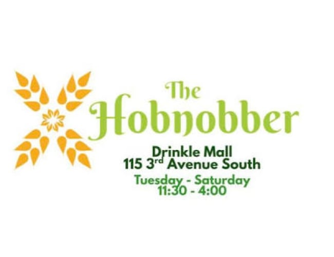 The Hobnobber logo
