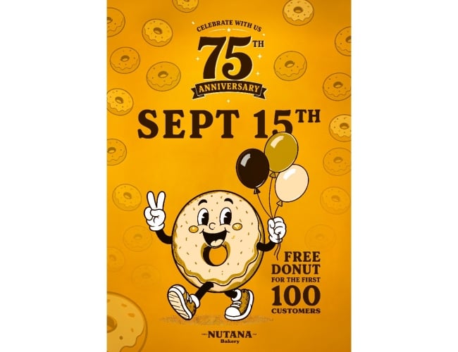 75th Anniversary of Nutana Bakery
