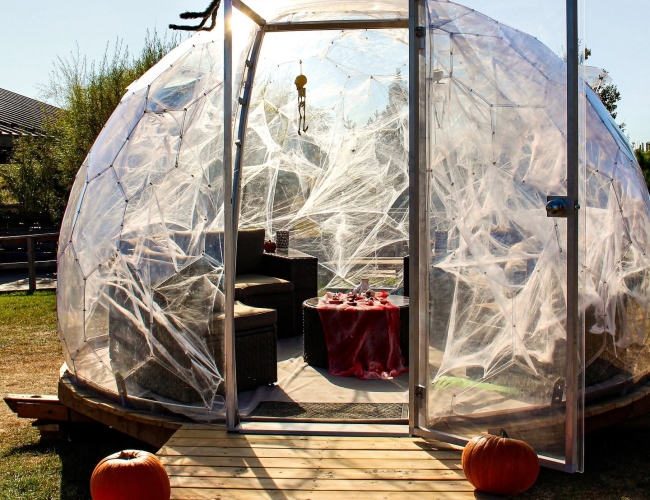 Photo of spooky dome