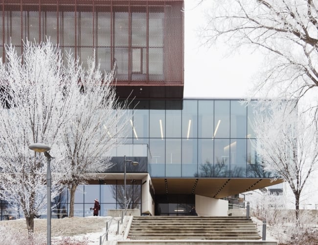 Remai Modern in Winter