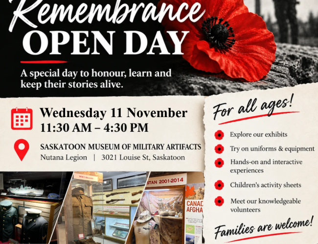 Explore fascinating military artifacts, try on uniforms and equipment, enjoy hands-on activities, and discover the stories behind the history.