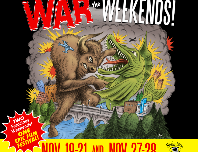 This year's festival is formatted as the WAR OF THE WEEKENDS, and takes place at The Broadway Theatre on Nov. 19-21 and again on Nov. 27-28th!