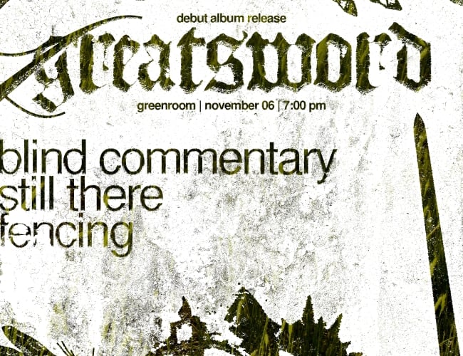 Greatsword Show Poster