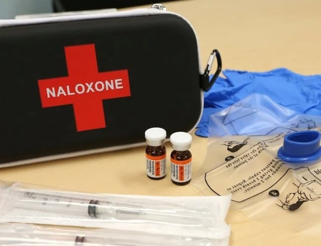 Naloxone and life saving items