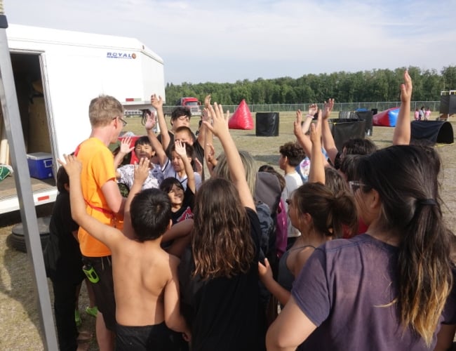Merrill Dunes Outdoor Laser-Tag - The MDAT Experience Can Spring Up Almost Anywhere!