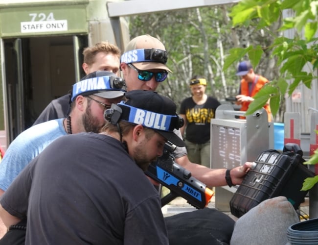 Merrill Dunes Outdoor Laser-Tag - A Huge Field; Where Is The Kidnapped Gerry?