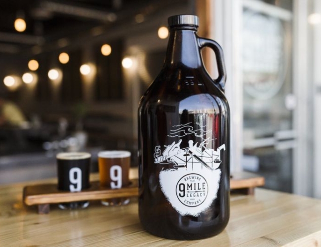 9 Mile Legacy Brewing – 9 Mile Growler