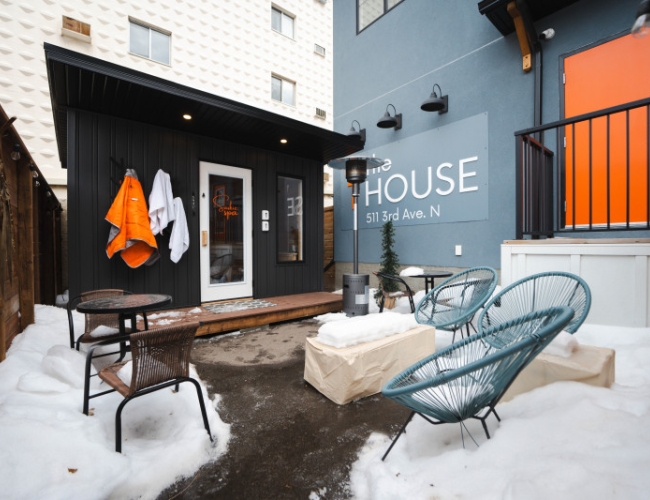 House, The - The House Sauna - Exterior & Seating Area