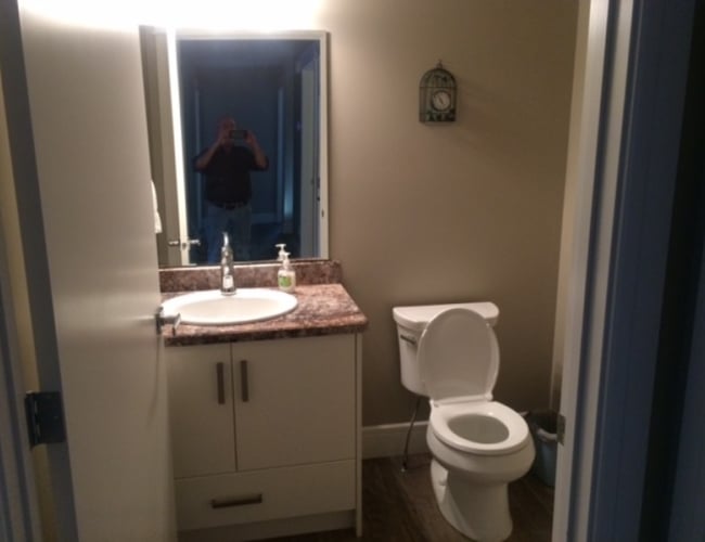 Froese Seeds Bed and Breakfast – Powder Room