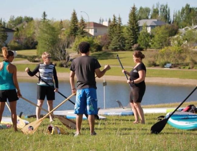 Living Sky Adventures – Basic SUP Skills Lessons