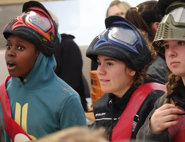 Merrill Dunes Paintball and Laser Tag – Safe Zone Faces.