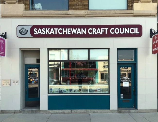 Saskatchewan Craft Council Gallery – SCC Store Front