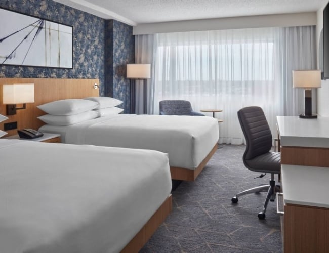 Delta Hotels by Marriott Saskatoon Downtown – Two Queen Guestroom