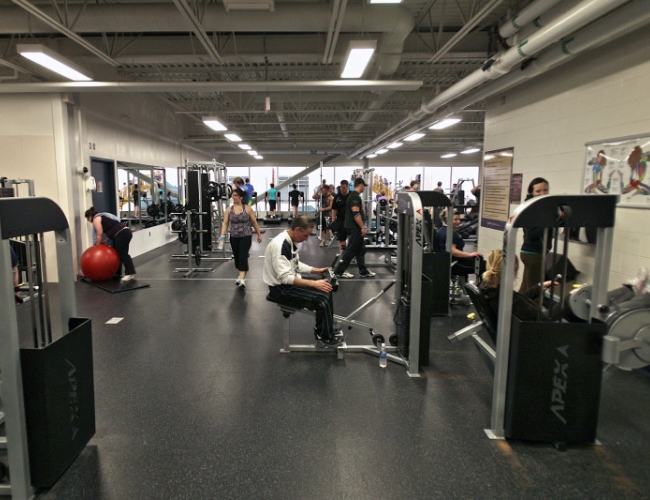 Shaw Centre – Weight Room Shaw Centre