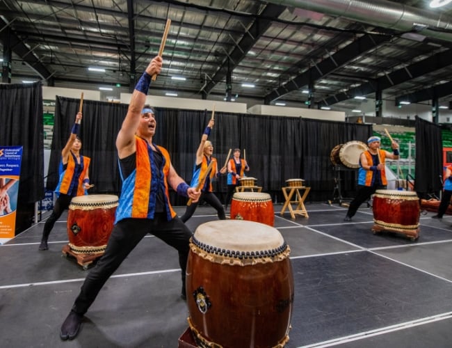 Rhythm & Roots Asian Festival + Night Market - Living Sky Taiko Performance (SJA)