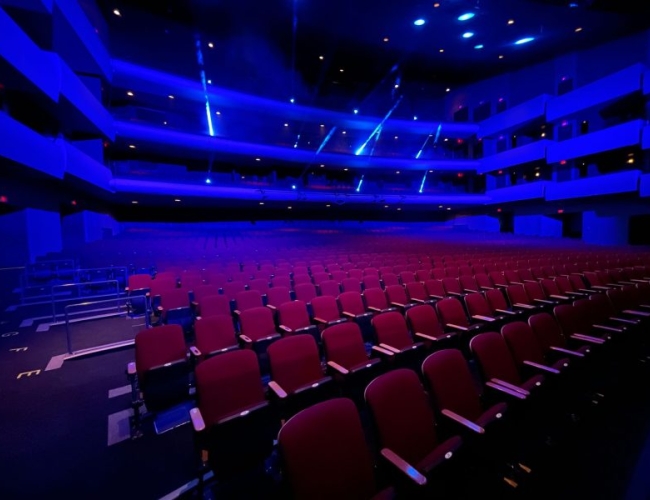 TCU Place - Saskatoon's Arts and Convention Centre – Sid Buckwold Theatre - View From Front