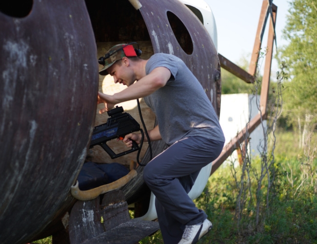 Merrill Dunes Paintball and Laser Tag – Reaching The Helicopter!