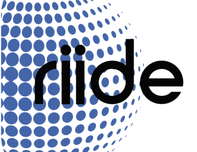 Riide – Logo With Dots