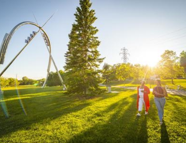 Walk along the Meewasin Valley Trails