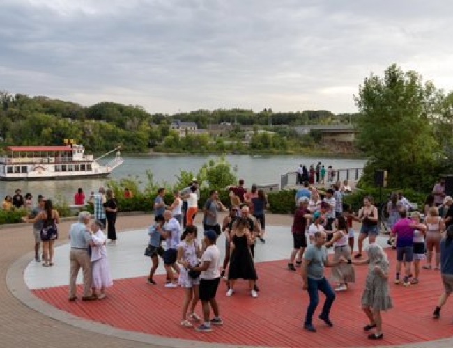 Hidden Gem: River Landing at Dusk 