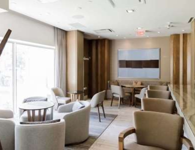 Check in at The James Hotel