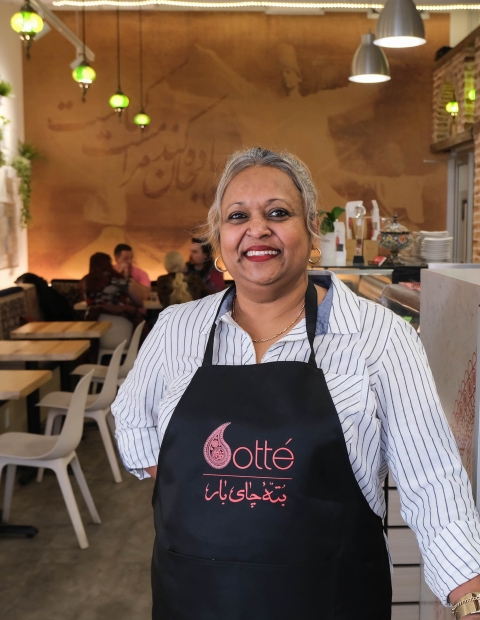 Chef Diana Gray of Botte Persian Cafe