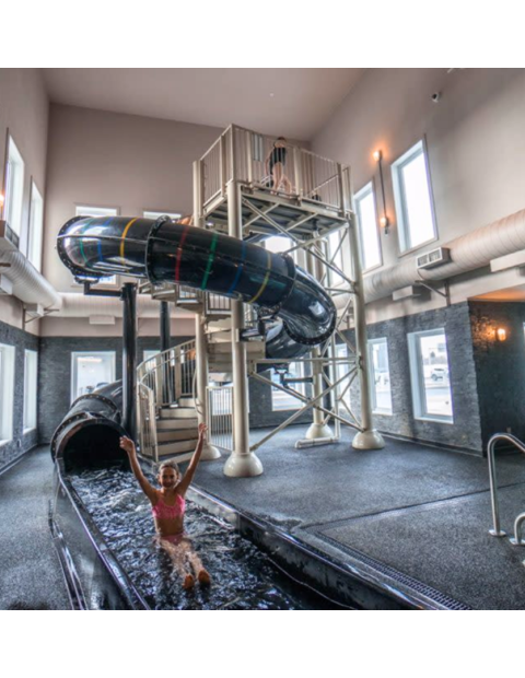 water slide