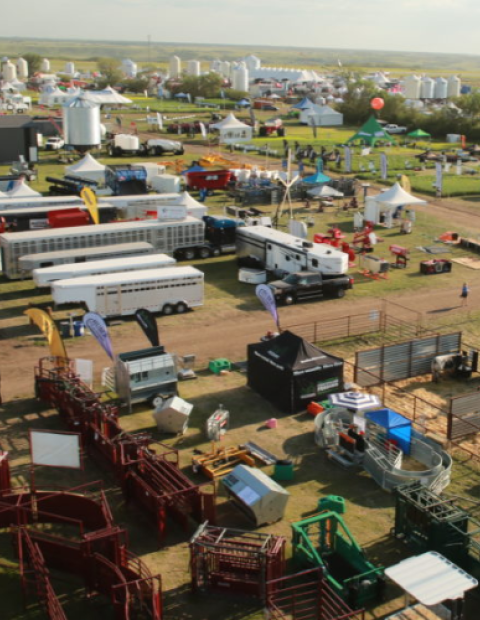 Ag in motion exhibition ground. 