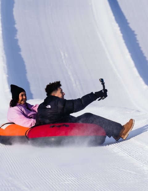 Tubing at Optimist Hill