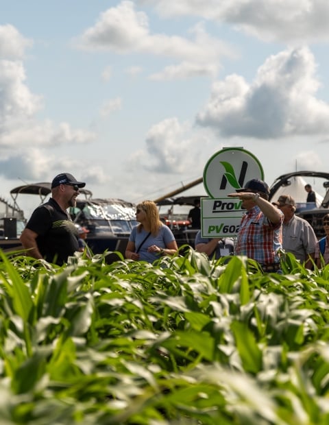 Ag In Motion Attendees in Fields