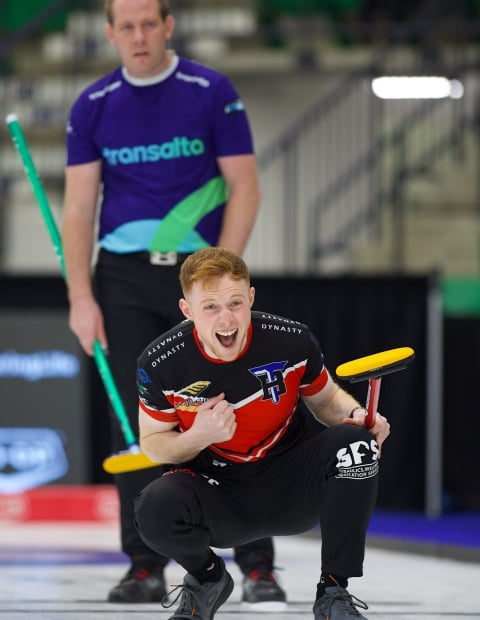 Curler Cheering