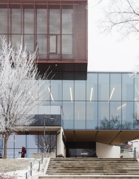 Remai Modern in Winter
