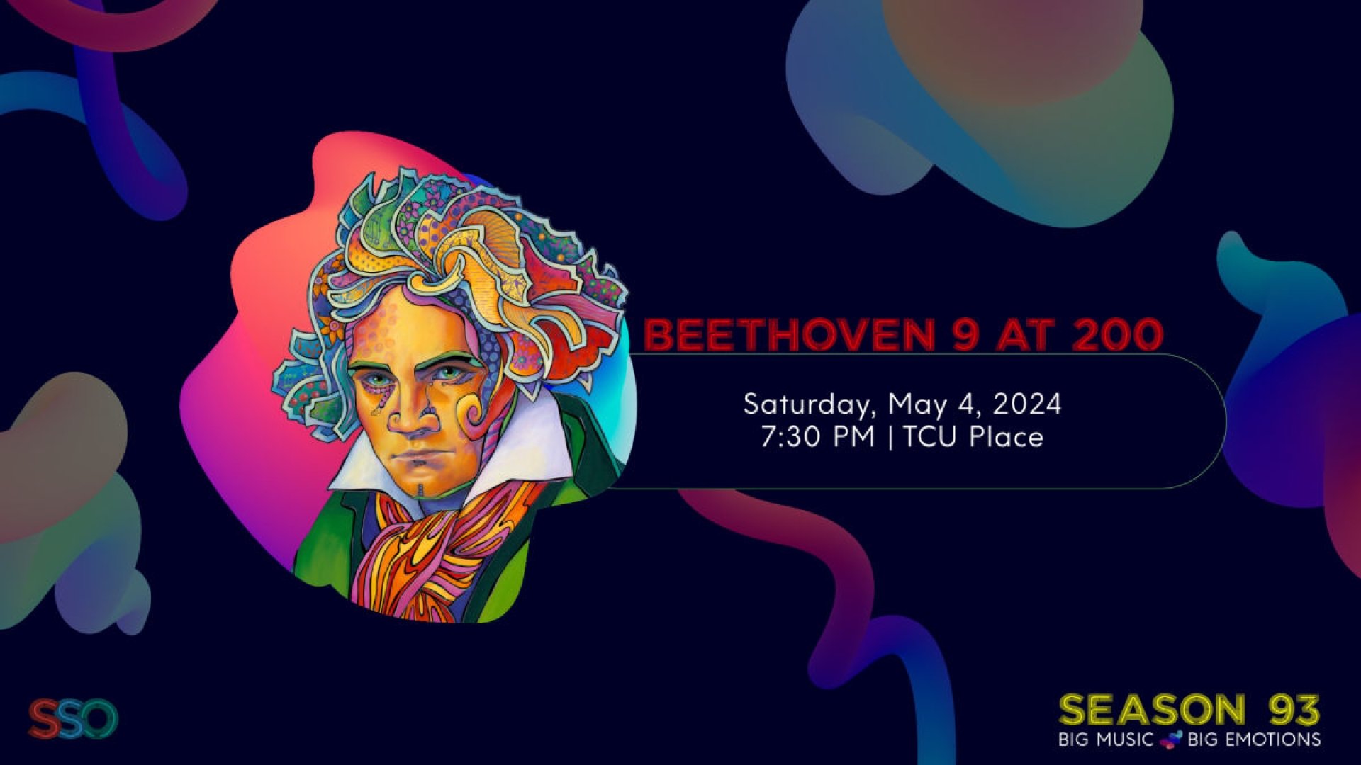 Poster for Beethoven event