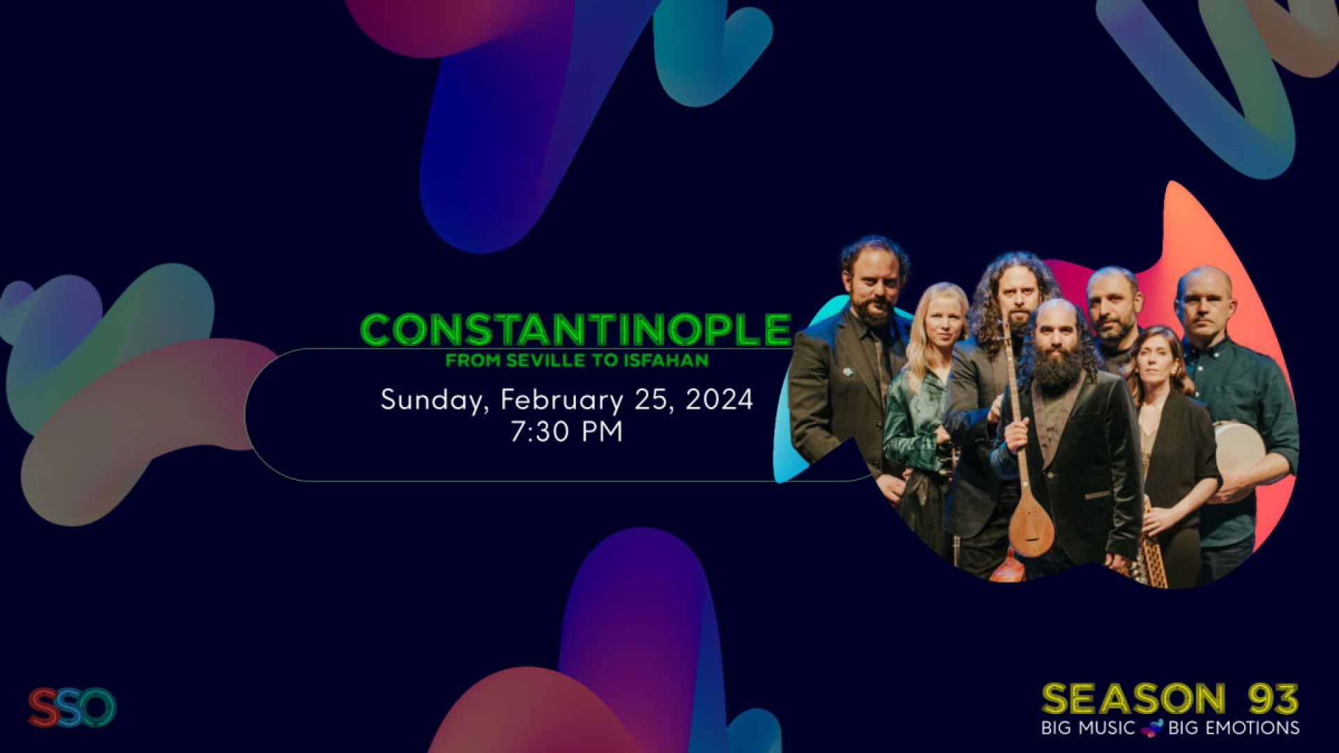 Poster for the Constantinople from Seville to Isfahan event