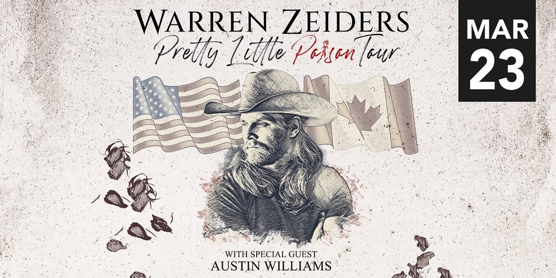 Poster for Warren Zeiders event