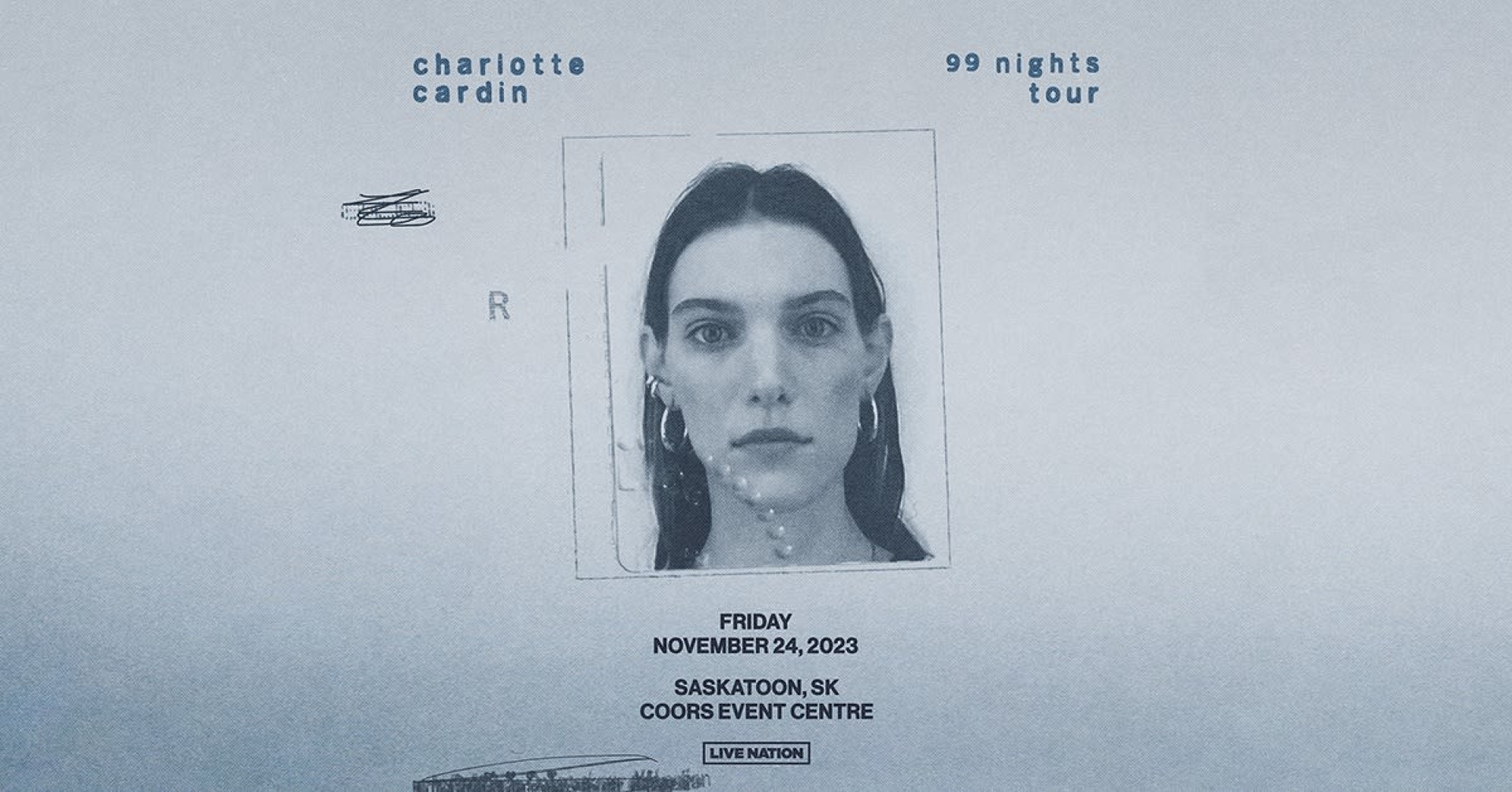 Poster for Charlotte Cardin event