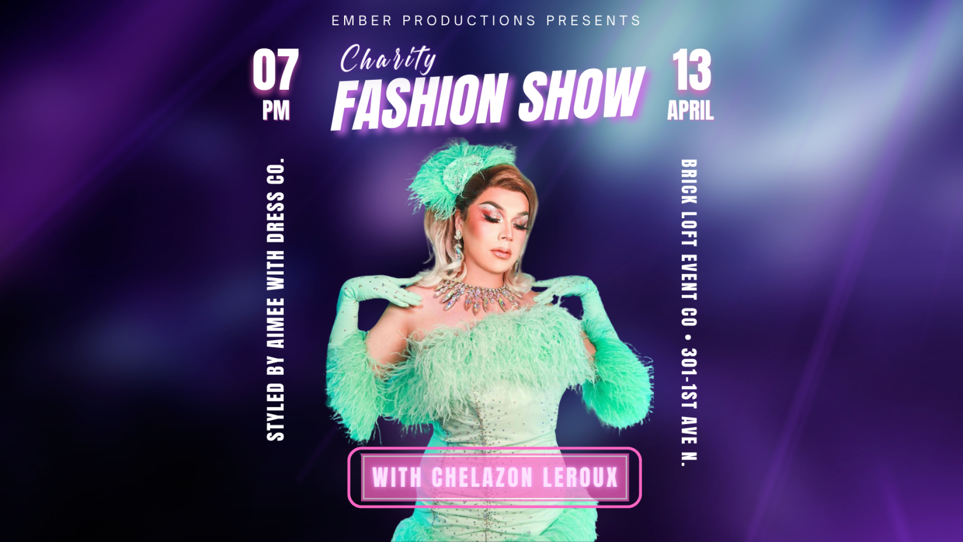 Chelazon Leroux Fashion Show