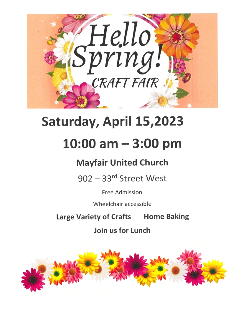 Spring Craft Sale