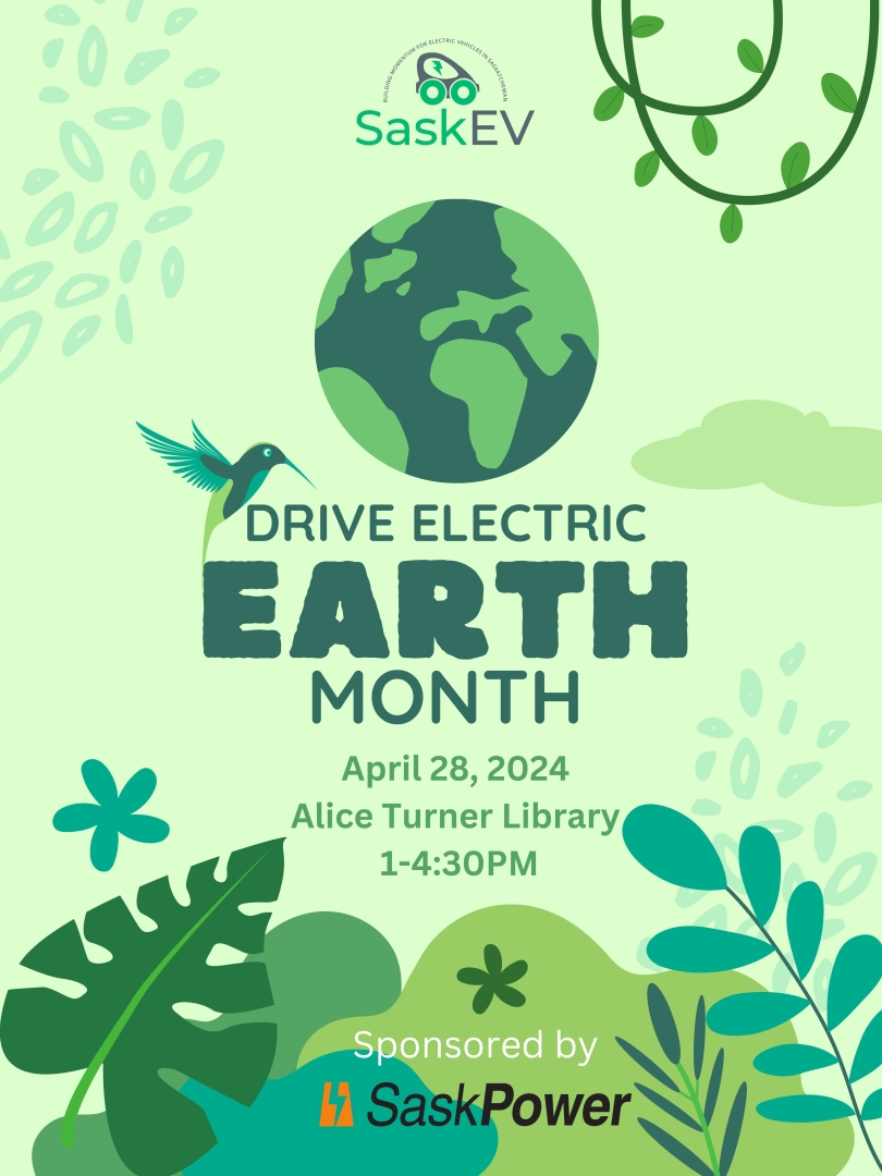 Drive Electric Earth Month Poster
