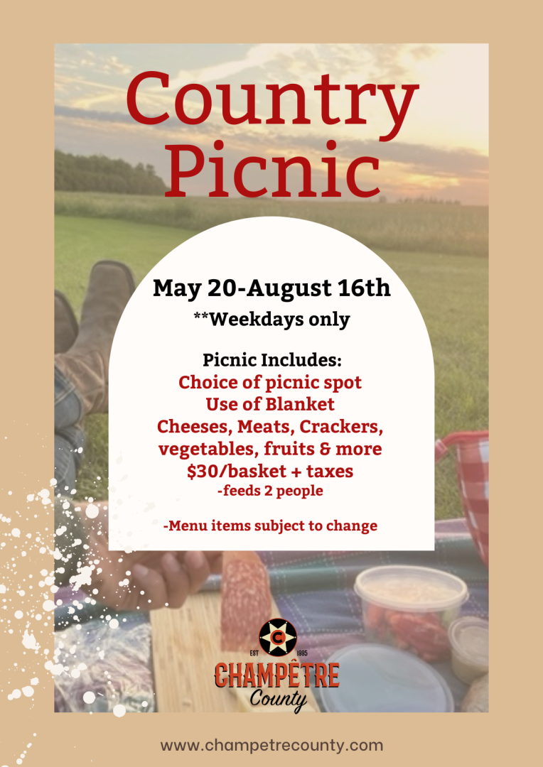 Available from May 20th – August 16th  (Weekdays Only)