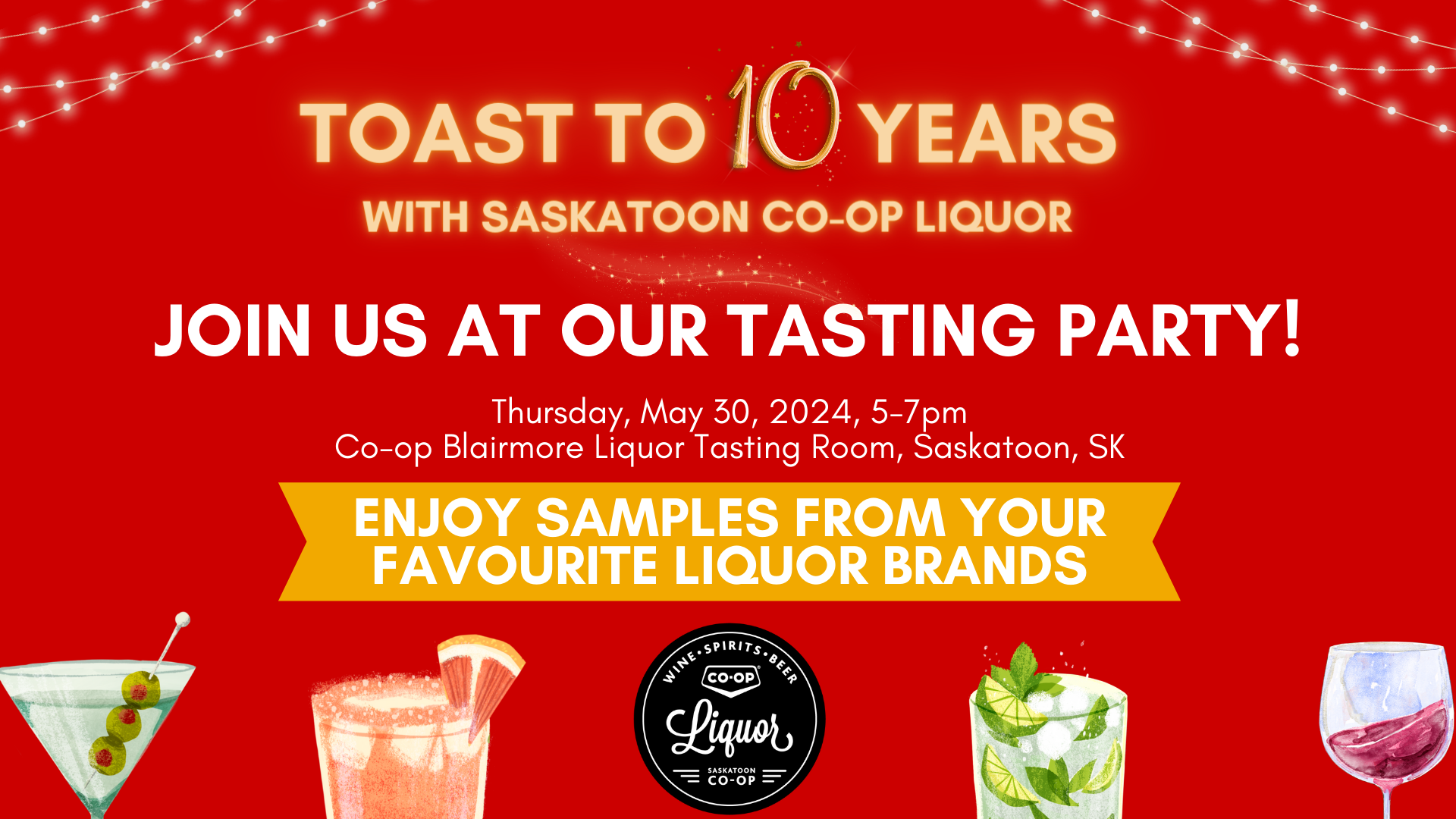 Co-op Liquor Tasting Party 