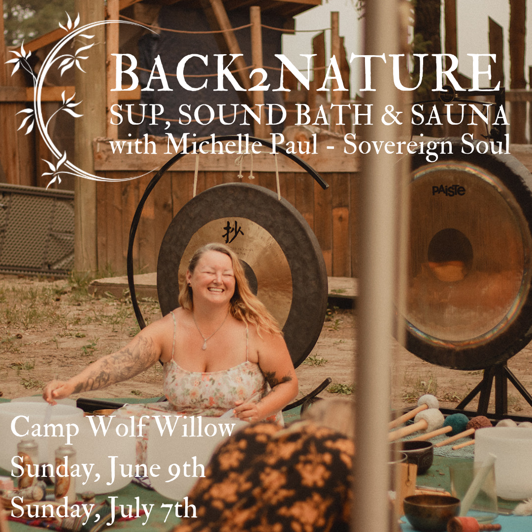 SUP, Sound Bath & Sauna