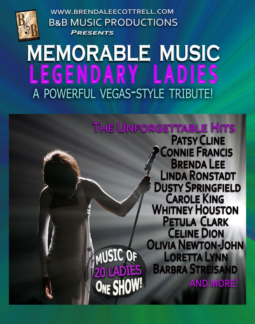 A powerful, emotional and interactive Tribute to over 20 Legendary Ladies of Music *