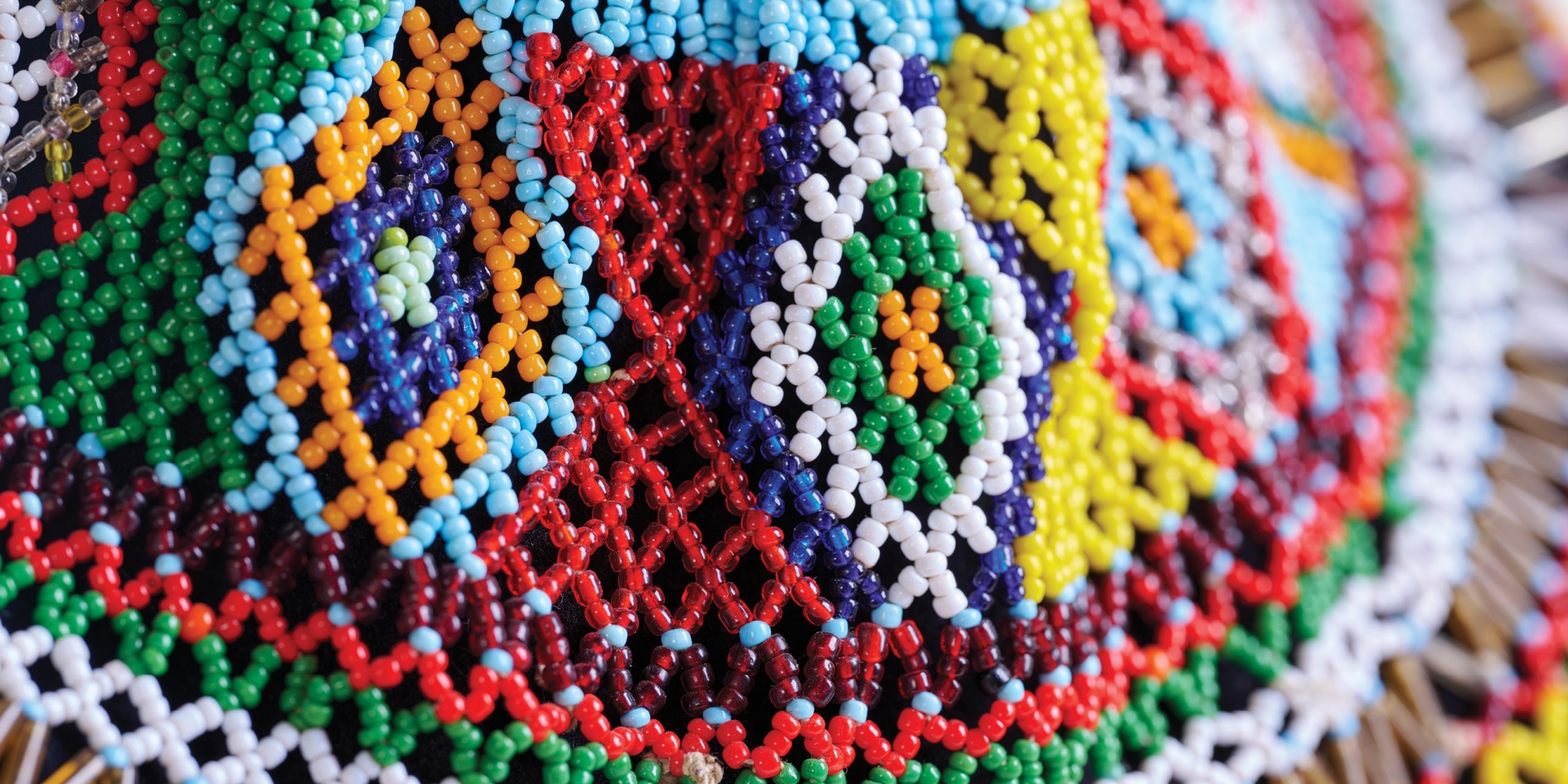 image of Ukrainian beaded collar (sylyanka) from UMC collection