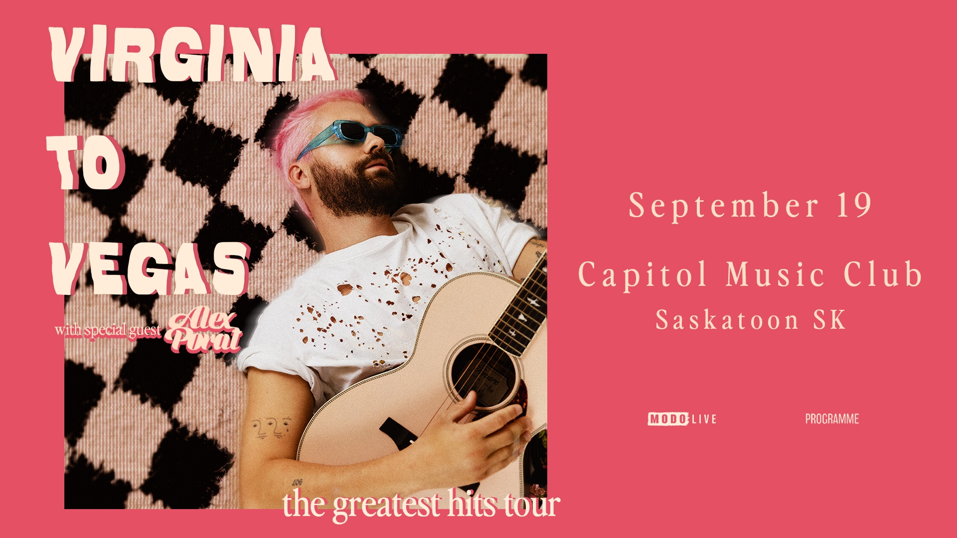 Virginia to Vegas w/ Alex Porat - September 19, Capitol Music Club
